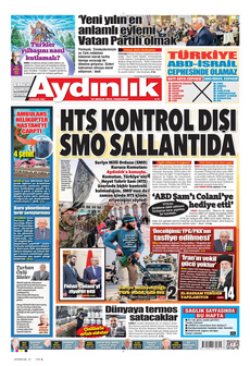 AYDINLIK GAZETESİ 23 Aralık 2024 Gazete Manşeti Küçük