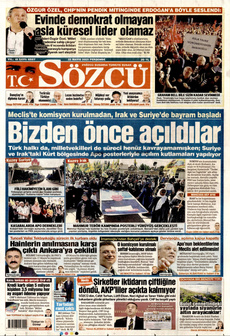 SÖZCÜ 22 Mayıs 2025 Gazete Manşeti Küçük