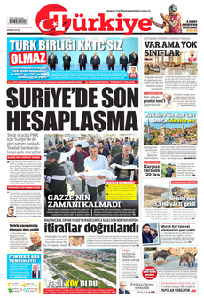 TÜRKİYE GAZETESİ 22 Mayıs 2025 Gazete Manşeti Küçük