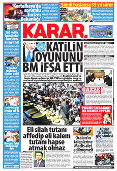 KARAR 22 Mayıs 2025 Gazete Manşeti Küçük