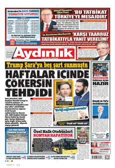 AYDINLIK GAZETESİ 22 Mayıs 2025 Gazete Manşeti Küçük