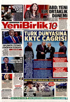 YENİBİRLİK 22 Mayıs 2025 Gazete Manşeti Küçük