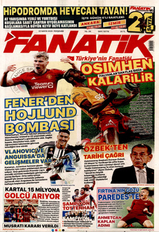 FANATİK 22 Mayıs 2025 Gazete Manşeti Küçük