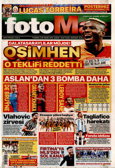FOTOMAÇ 22 Mayıs 2025 Gazete Manşeti Küçük