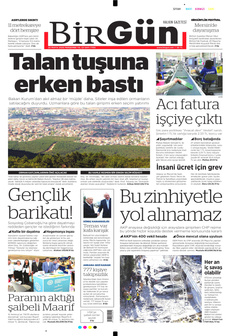 BİRGÜN 22 Mayıs 2025 Gazete Manşeti Küçük