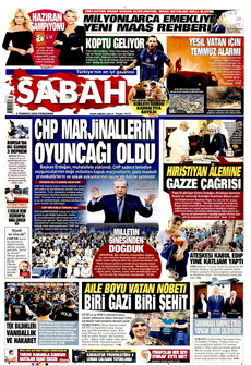 SABAH 3 Temmuz 2025 Gazete Manşeti Küçük