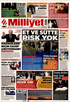 MİLLİYET 3 Temmuz 2025 Gazete Manşeti Küçük