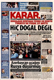 KARAR 3 Temmuz 2025 Gazete Manşeti Küçük