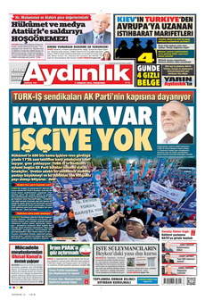 AYDINLIK GAZETESİ 3 Temmuz 2025 Gazete Manşeti Küçük