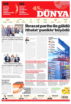 DÜNYA 3 Temmuz 2025 Gazete Manşeti Küçük