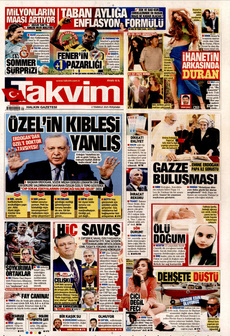 TAKVİM 3 Temmuz 2025 Gazete Manşeti Küçük