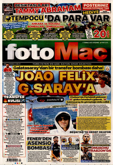 FOTOMAÇ 3 Temmuz 2025 Gazete Manşeti Küçük