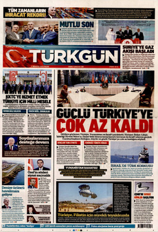 TÜRKGÜN 3 Ağustos 2025 Gazete Manşeti Küçük