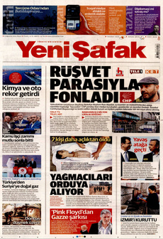 YENİ ŞAFAK 3 Ağustos 2025 Gazete Manşeti Küçük