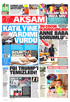 AKŞAM 3 Ağustos 2025 Gazete Manşeti Küçük