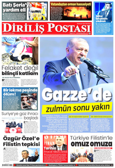 DİRİLİŞ POSTASI 3 Ağustos 2025 Gazete Manşeti Küçük