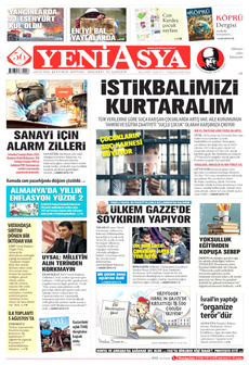 YENİ ASYA 3 Ağustos 2025 Gazete Manşeti Küçük