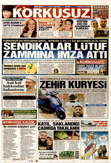 KORKUSUZ 3 Ağustos 2025 Gazete Manşeti Küçük
