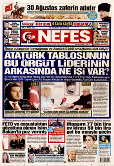 NEFES 29 Ağustos 2025 Gazete Manşeti Küçük