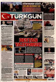 TÜRKGÜN 29 Ağustos 2025 Gazete Manşeti Küçük