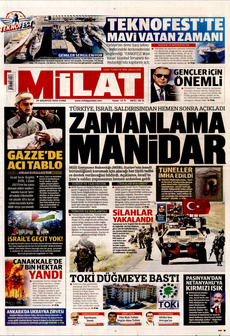 MİLAT 29 Ağustos 2025 Gazete Manşeti Küçük