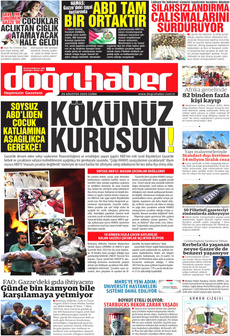 DOĞRU HABER 29 Ağustos 2025 Gazete Manşeti Küçük