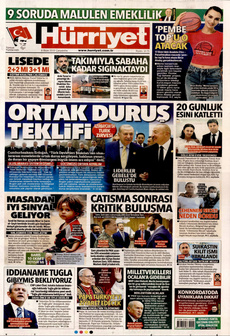 HÜRRİYET 8 Ekim 2025 Gazete Manşeti Küçük