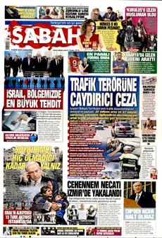 SABAH 8 Ekim 2025 Gazete Manşeti Küçük