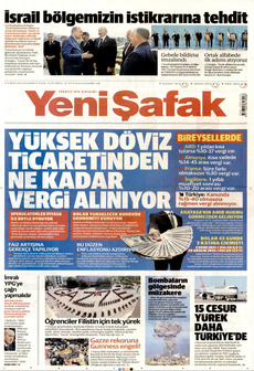 YENİ ŞAFAK 8 Ekim 2025 Gazete Manşeti Küçük