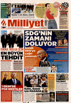 MİLLİYET 8 Ekim 2025 Gazete Manşeti Küçük