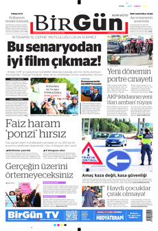 BİRGÜN 8 Ekim 2025 Gazete Manşeti Küçük