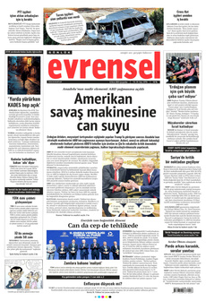 EVRENSEL 8 Ekim 2025 Gazete Manşeti Küçük