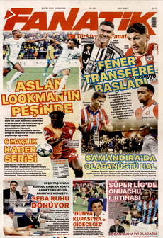 FANATİK 8 Ekim 2025 Gazete Manşeti Küçük