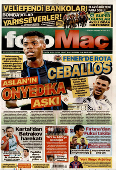 FOTOMAÇ 8 Ekim 2025 Gazete Manşeti Küçük
