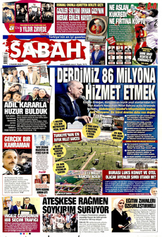 SABAH 2 Kasım 2025 Gazete Manşeti Küçük