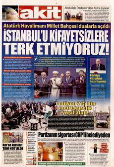 YENİ AKİT 2 Kasım 2025 Gazete Manşeti Küçük