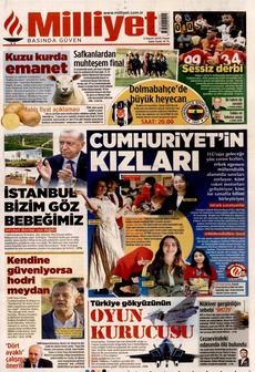 MİLLİYET 2 Kasım 2025 Gazete Manşeti Küçük