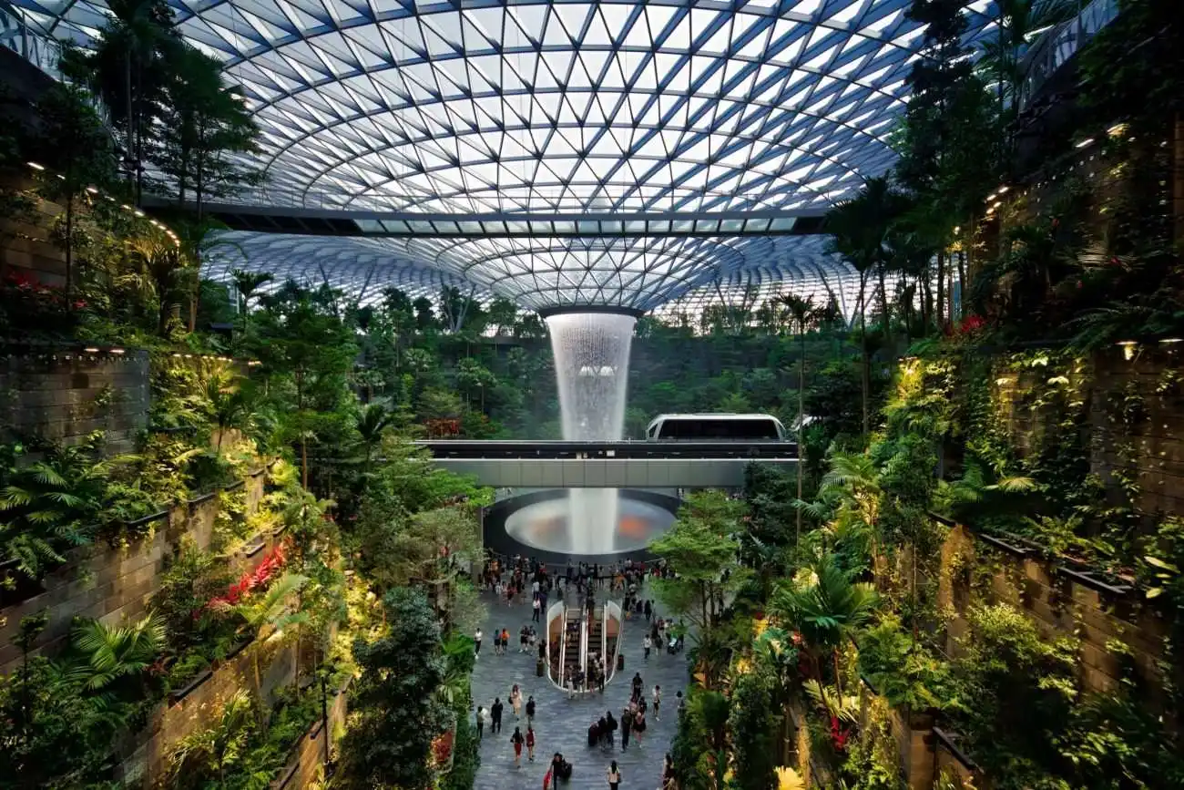 Singapur Changi Havalimanı: Eşsiz