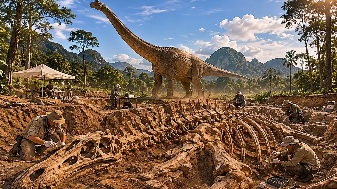 Tayland’da Yeni Dinozor Türü Keşfedildi