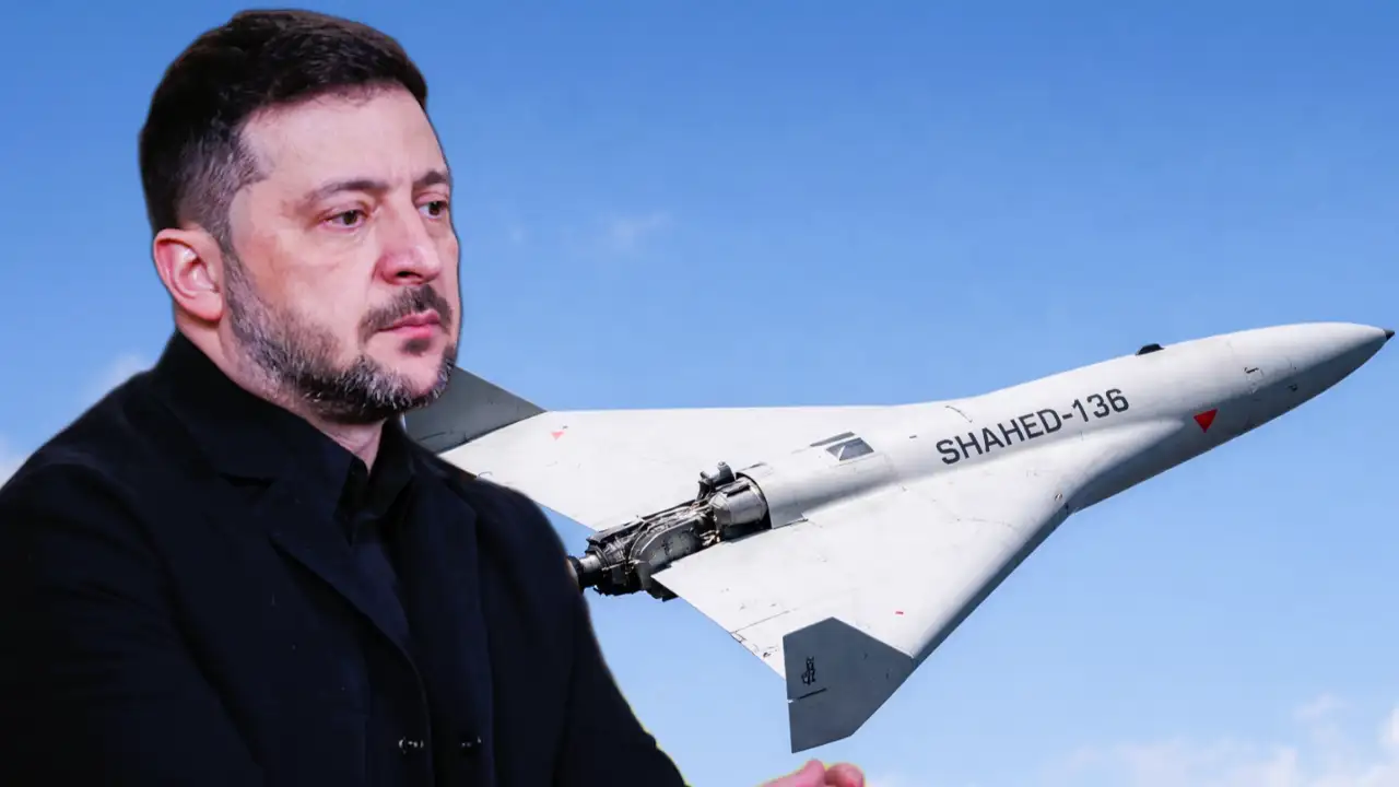 Zelenskiy'den Dikkat Çeken İHA İddiası! Rusya ve İran İş Birliği Mi Yapıyor?